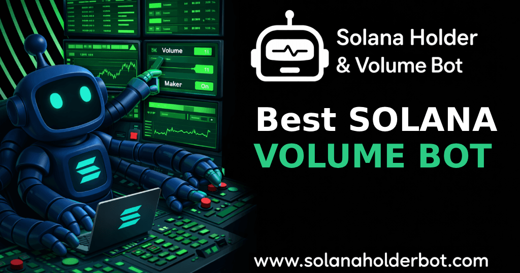 Best solana volume booster telegram bot for generating massive volume in 2026