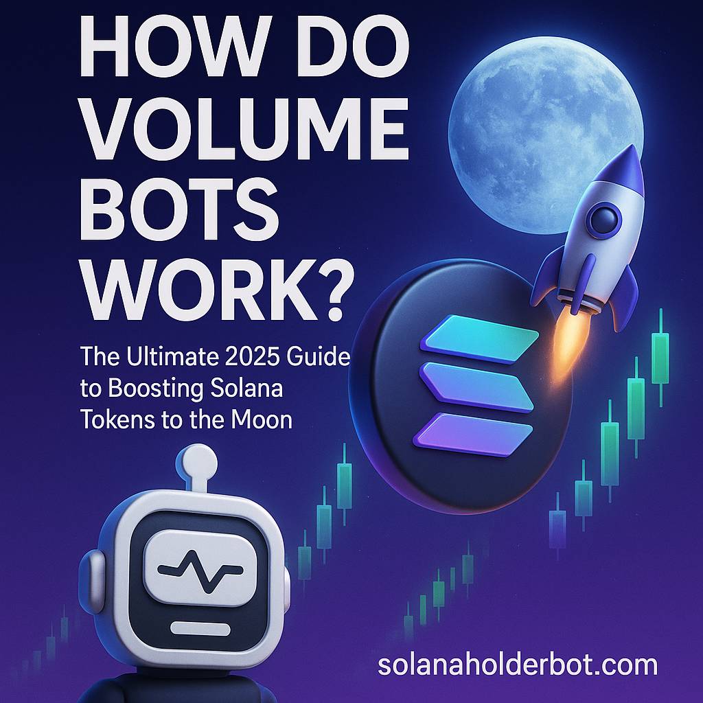 How Do Volume Bots Work in 2026? | Solana Holder Bot Blog
